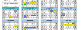 Dare County School Calendar 2025-2026