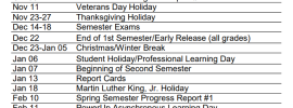 Richmond County School Break Academic Year 2026-2027