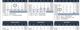 Hernando County School Calendar 2026-2027