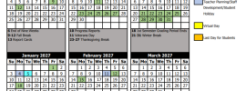 Muscogee County Public School Holidays Calendar 2026-2027