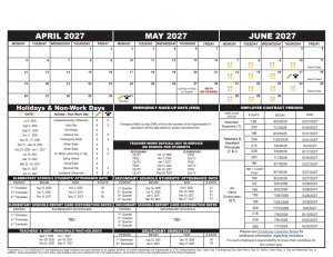 Palm Beach County School Holiday Calendar 2026-2027